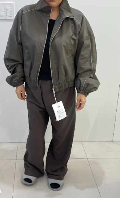 MATIN KIM ROUGH COATING CROP BOMBER カーキM MUSINSA | MATIN KIM MATIN ROUGH COATING CROP BOMBER IN KHAKI