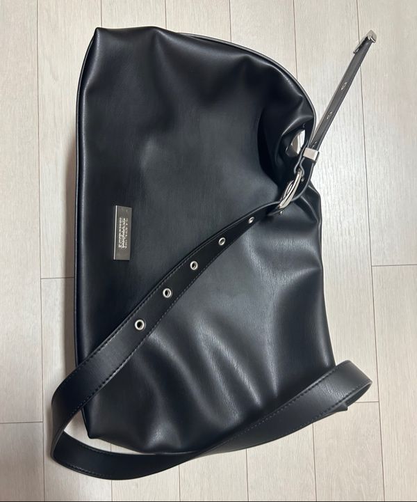 トートバッグ ROCKCAKE Punching Belt Strap Shoulder Bag Ivory RC24BG00800 ROCK CAKE】Punching Belt Strap Shoulder Bag | OUR BRAND,ROCK