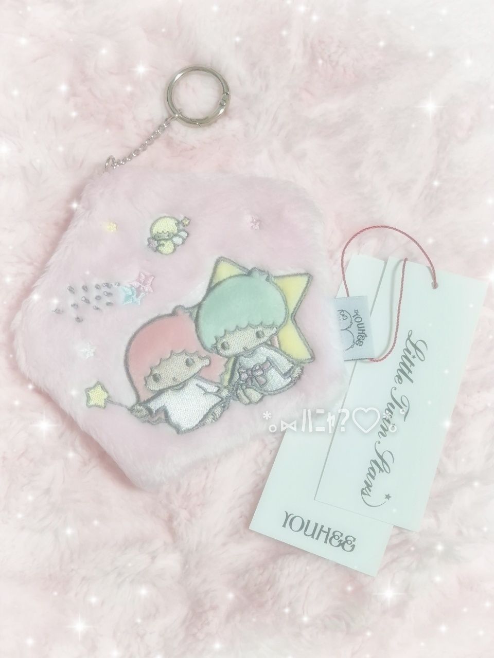 ★YOUHEE★ YOUHEE X LITTLE TWIN STAR POUCH KEY RING SKY BLUE MUSINSA公式 | YOUHEE YOUHEE x LITTLE TWIN STAR POUCH KEY