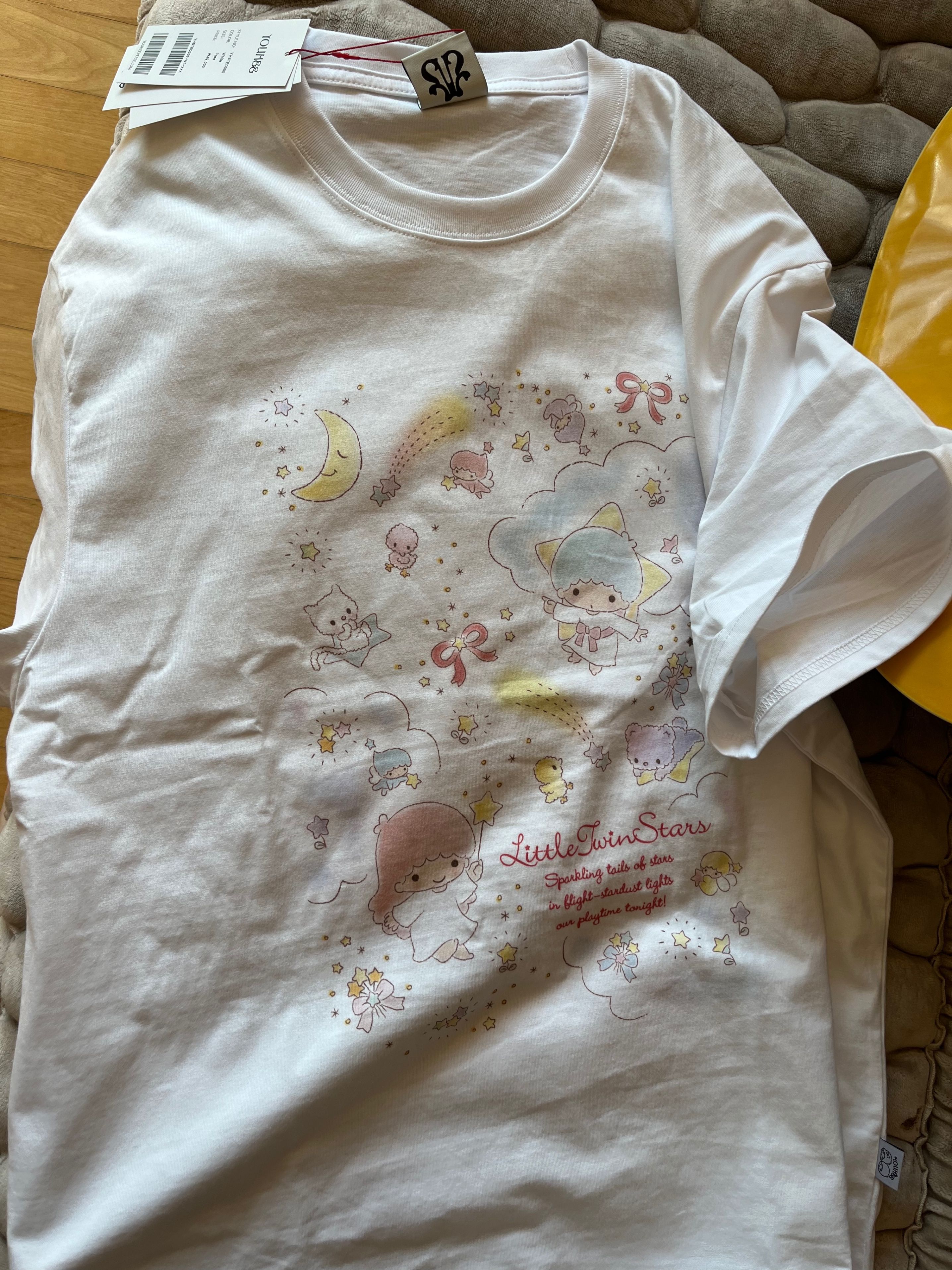 ◆YOUHEE◆ YOUHEE X LITTLE TWIN STAR FAIRY TSHIRT PINK MUSINSA公式 | YOUHEE YOUHEE x LITTLE TWIN STAR FAIRY T-SHIRT