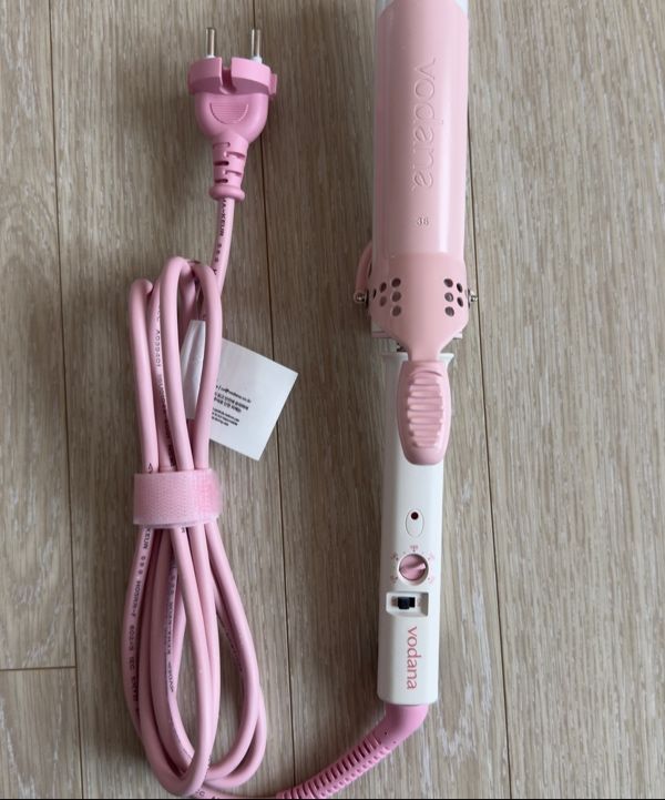 MUSINSA | VODANA Glamwave Bongo Curling Iron 36mm Strawberry Cream