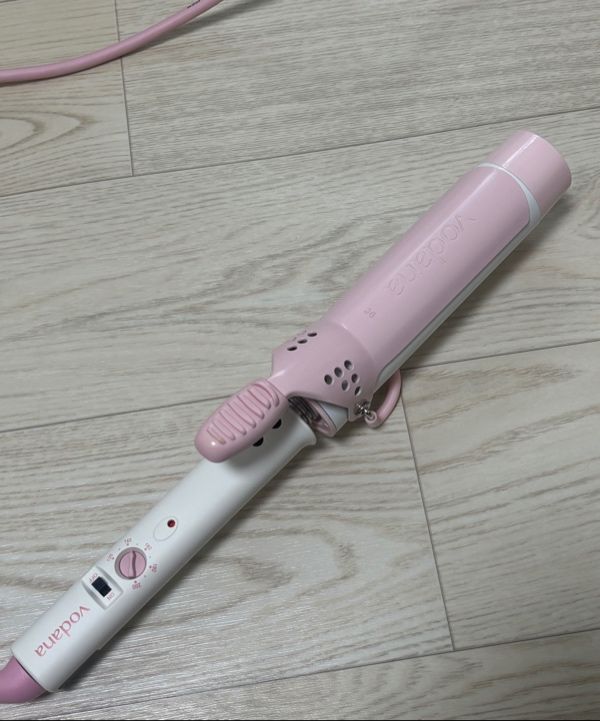 MUSINSA | VODANA Glamwave Bongo Curling Iron 36mm Strawberry Cream