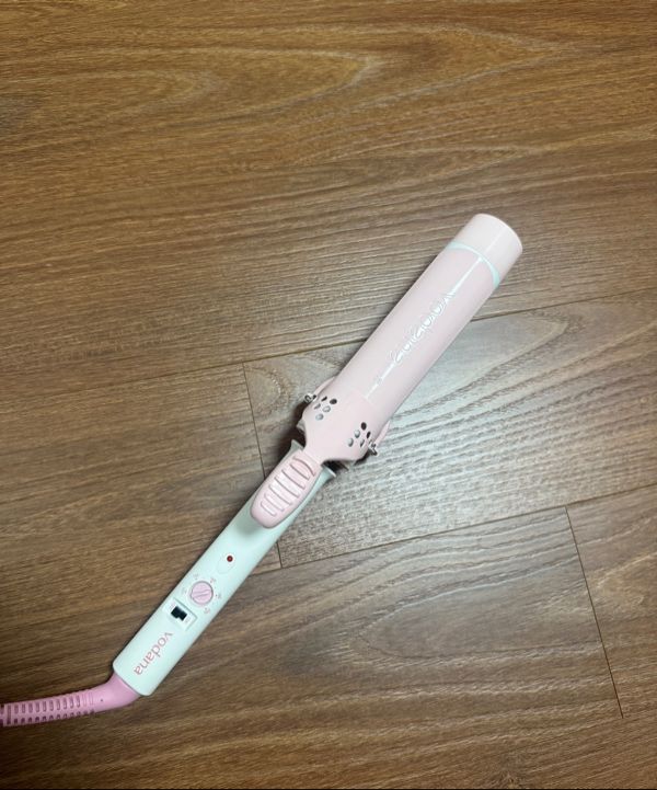 MUSINSA | VODANA Glamwave Bongo Curling Iron 36mm Strawberry Cream