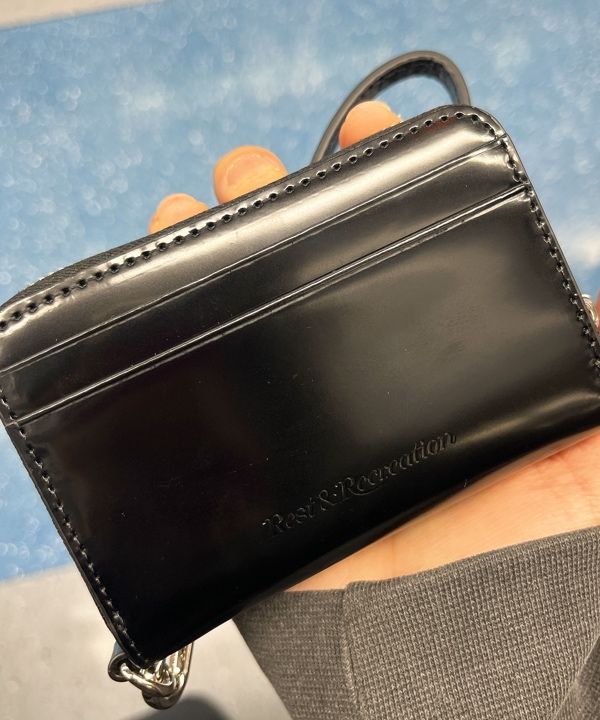【韓国 Rest & Recreation】ZIPPY WALLET MUSINSA | REST&RECREATION ZIPPY WALLET - BLACK