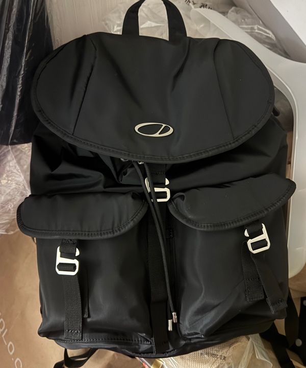 ★Odd Studio★Two Pocket Backpack MUSINSA | ODDSTUDIO SIGNATURE TWO POCKET BACKPACK - BLACK