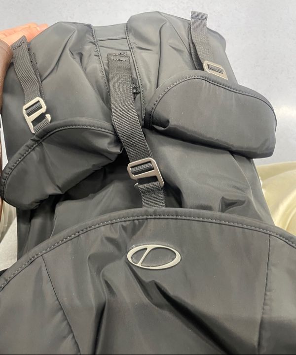 ODDSTUDIO ■ SIGNATURE TWO POCKET BACKPACK MUSINSA | ODDSTUDIO SIGNATURE TWO POCKET BACKPACK - BLACK