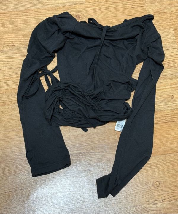 Tシャツ・カットソー FLARE UP Handmade Twisted Layered Long Sleeve 5BMM022 MUSINSA | FLAREUP [SET] Handmade Twisted Layered Long Sleeve