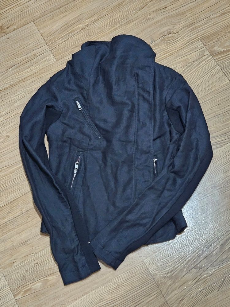 MUSINSA公式 | FLAREUP Asymmetrical Biker Jacket (FL-047_Black)