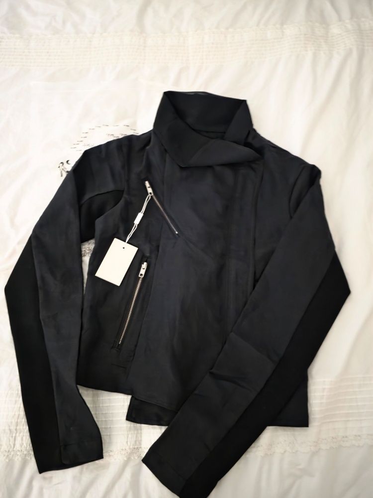 MUSINSA公式 | FLAREUP Asymmetrical Biker Jacket (FL-047_Black)