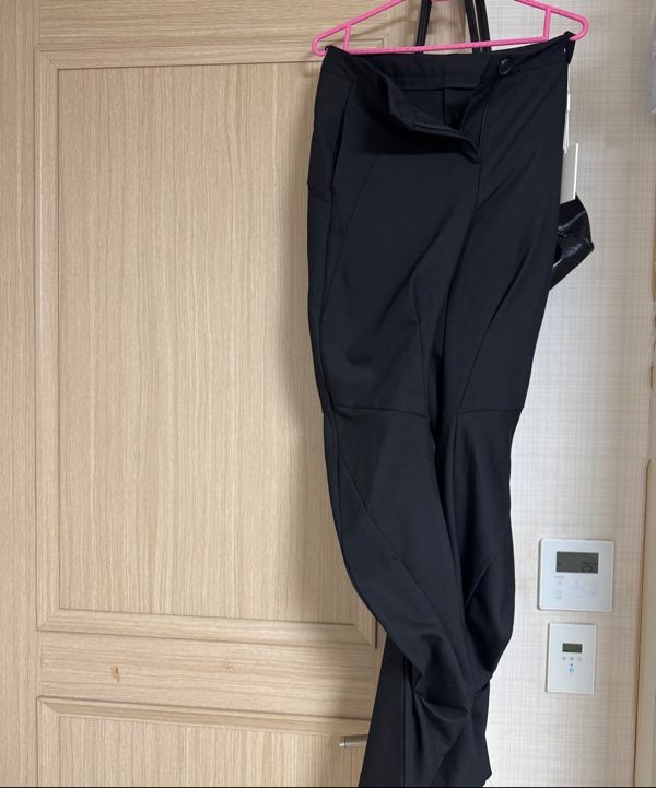 MUSINSA | FLAREUP Asymmetrical Drape Pants (FL-245_Black)