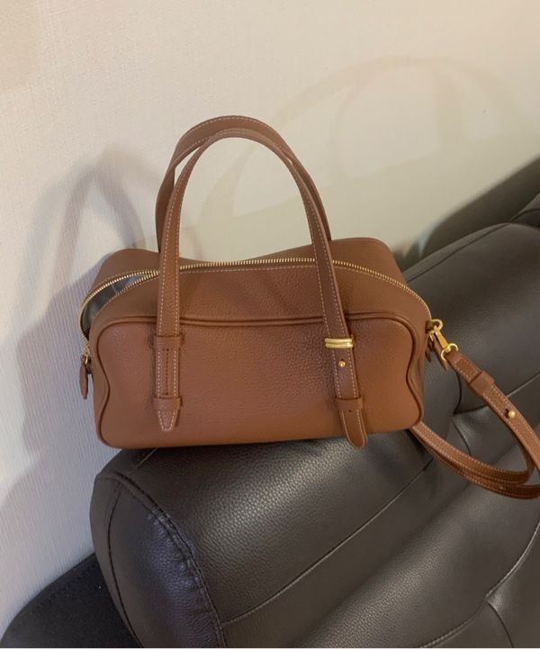 トートバッグ demeriel VT Boston Bag Chestnut Demeriel VT Boston Bag