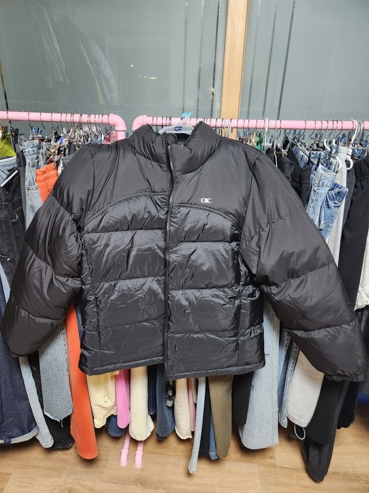 MUSINSA | OIOICOLLECTION All Day Signature Down Jacket [BROWN]