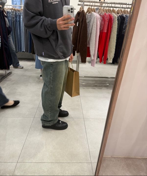 MUSINSA | MAHAGRID PROJECT EVA HOODIE LIGHT GREY(MG2EFMM404B)