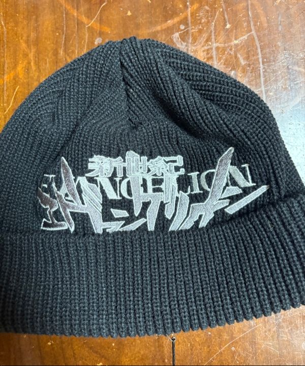 MUSINSA | MAHAGRID EVA LOGO BEANIE BLACK(MG2EFMAB30B)