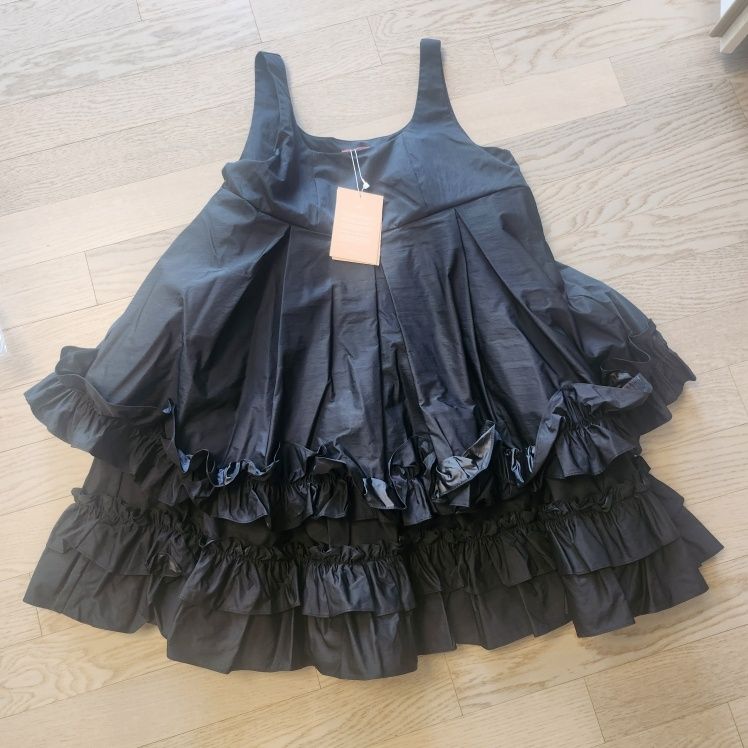 ワンピース sinoon Frill Sleeveless Dress (Black) MUSINSA公式 | SINOON [ILLIT WONHEE wearing] Frill Sleeveless