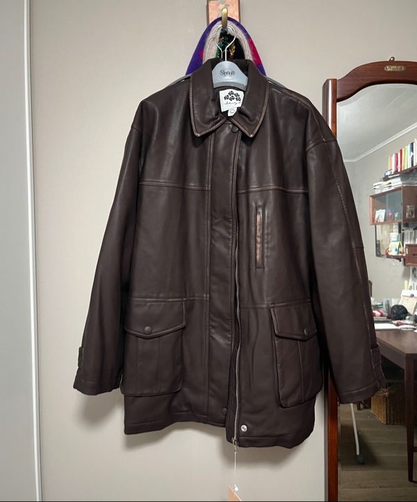ジャケット・アウター SINOON Washing Leather Harf Jacket SINOON