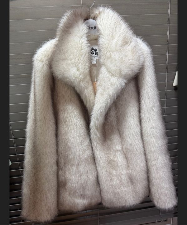 MUSINSA | SINOON Heavy Mix Fur Jacket (Ivory)