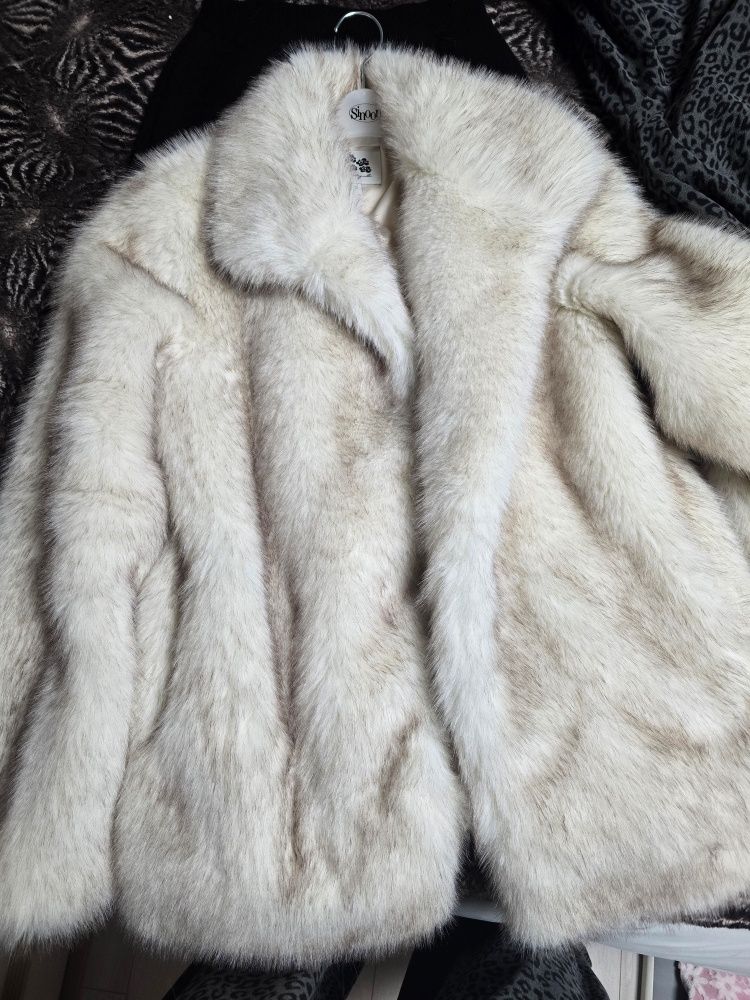 MUSINSA | SINOON Heavy Mix Fur Jacket (Ivory)