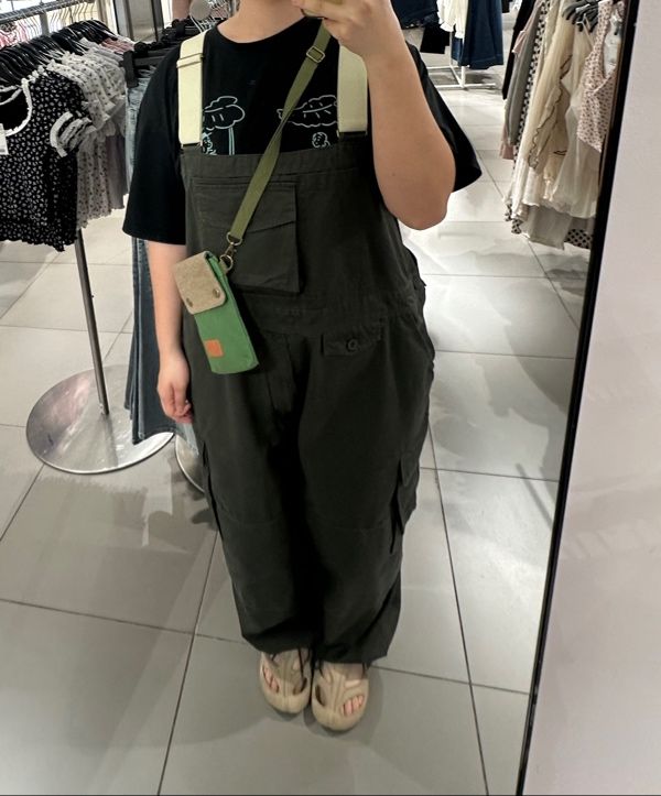 新品アングランAnglan Backsatin Work Wide Overal MUSINSA | ANGLAN Backsatin Work Wide Overall - Khaki