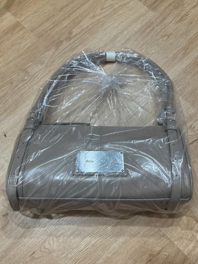 matin kim ＊ BUCKLE BAG IN BEIGE Authentic MATIN KIM Buckle Bag Korea Beige Shoulder Nylon Bag NWT