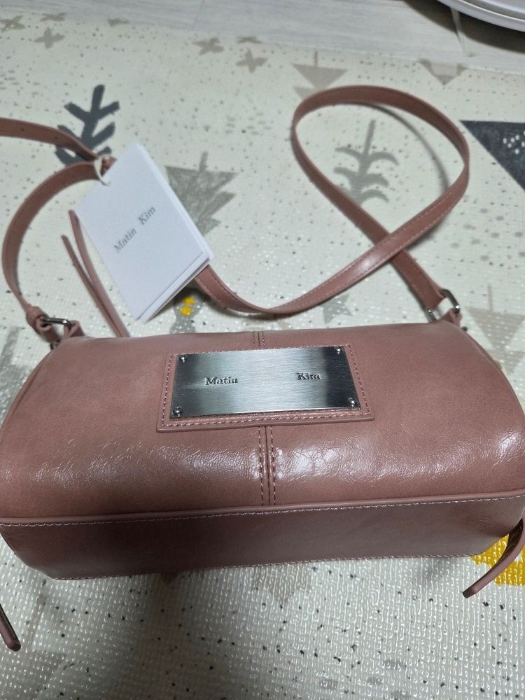 MUSINSA公式 | MATIN KIM BUCKLE STRAP TWO WAY MINI BAG IN PINK