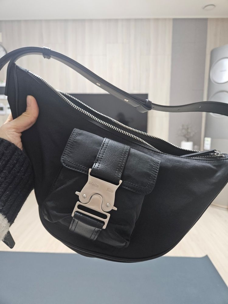【Matin Kim】BUCKLE HOBO BAG Matin Kim] BUCKLE HOBO BAG IN BLACK - Shipping from Korea | eBay