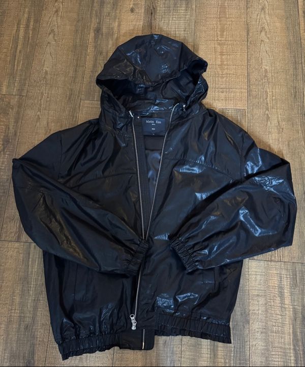 MUSINSA | MATIN KIM MATIN HIGH NECK COATING HOODY JUMPER FOR