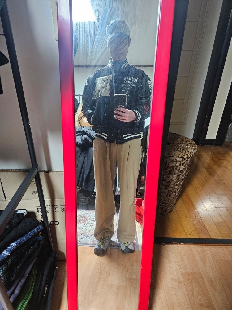 HOODHOOD ♥ Space Villain Varsity Jacket /追跡付 MUSINSA | HOODHOOD Space Villain Varsity Jacket Black