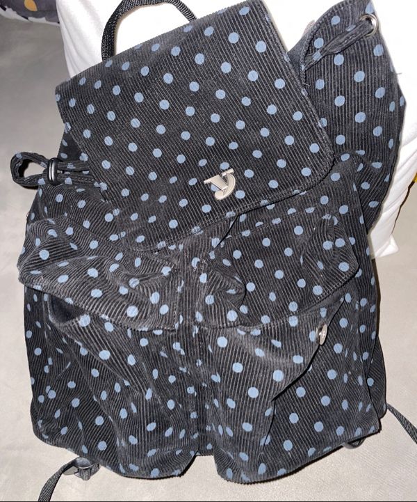 韓国商品/YEOMIM mini day backpack (dot corduroy) MUSINSA | YEOMIM mini day backpack (dot corduroy)