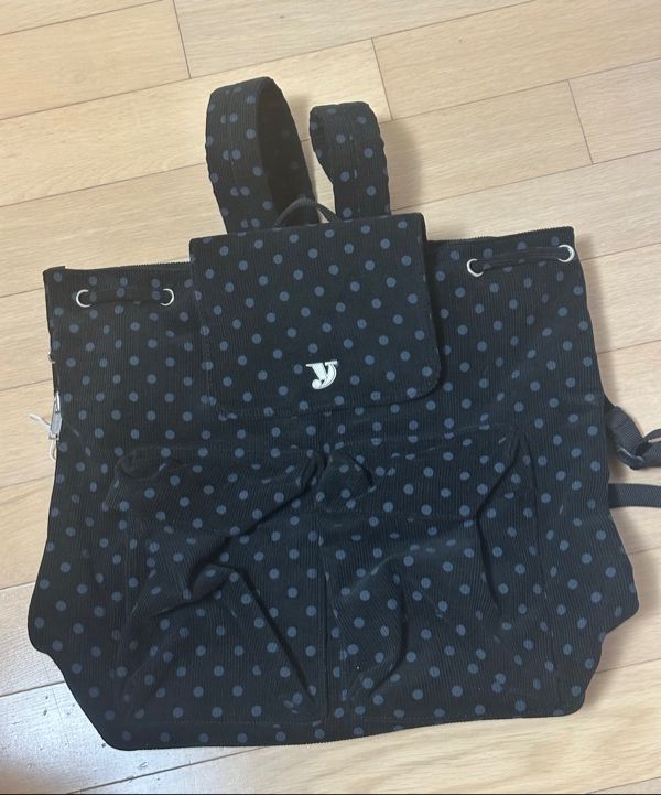 MUSINSA | YEOMIM day backpack (dot corduroy)