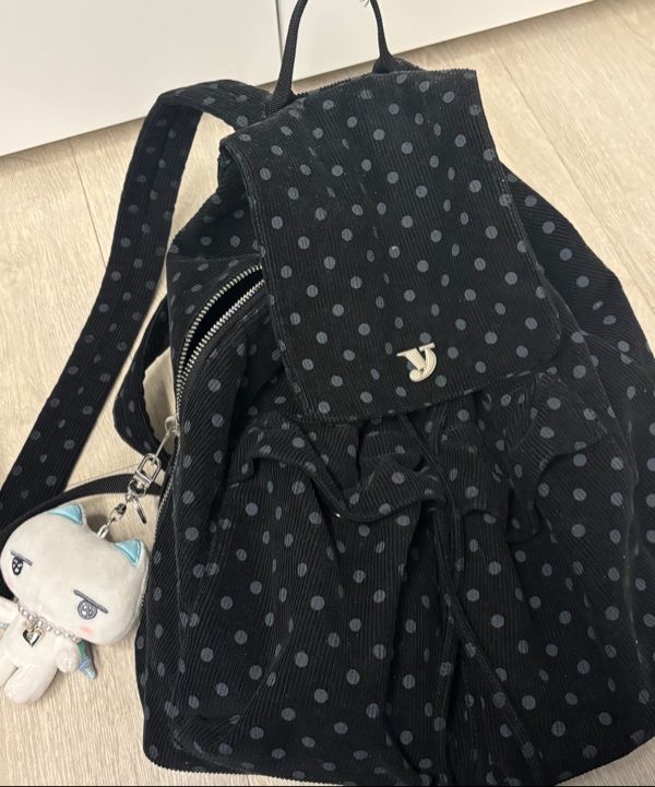 MUSINSA | YEOMIM day backpack (dot corduroy)