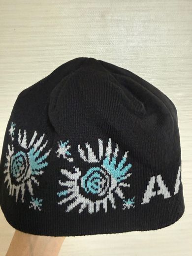 早い者勝ち　aakamビーニー MUSINSA公式 | AAKAM Small Sun Jacquard Beanie (Black)