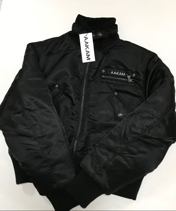 ジャケット・アウター AAKAM High-Neck Bomber Jacket (Black) MUSINSA | AAKAM High-Neck Bomber Jacket (Black)