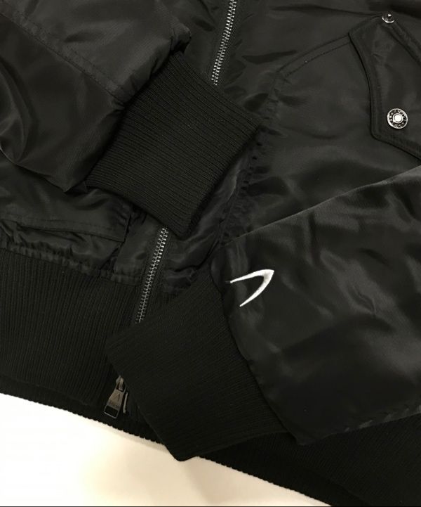 ジャケット・アウター AAKAM High-Neck Bomber Jacket (Black) ☆NCT WISH リョウ 着用！！【AAKAM】High-Neck Bomber Jacket (Black