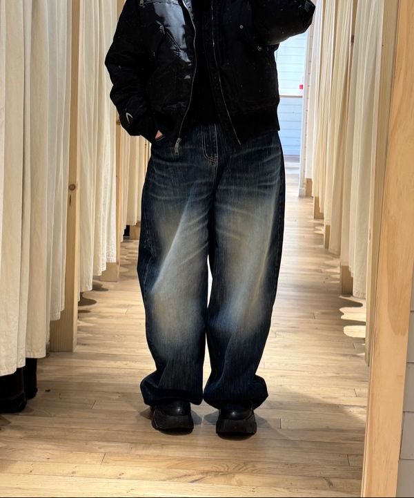 MUSINSA公式 | AAKAM High-Neck Bomber Jacket (Black)