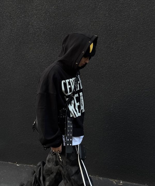 MUSINSA | GRAILZ [ZICO x GRAILZ] VINTAGE FREAK ZIP HOODIE