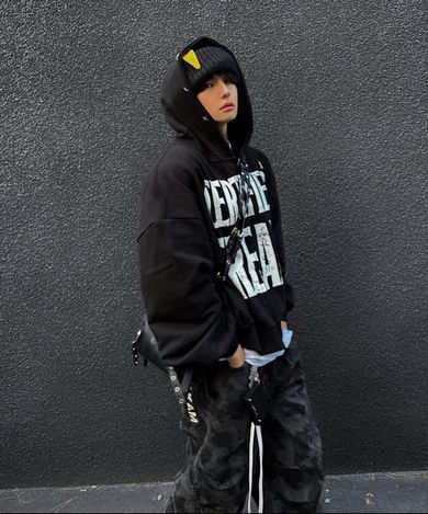 MUSINSA公式 | GRAILZ [ZICO x GRAILZ] VINTAGE FREAK ZIP HOODIE