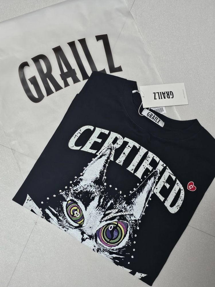 MUSINSA | GRAILZ [ZICO x GRAILZ] VINTAGE FREAK CAT LONG SLEEVE