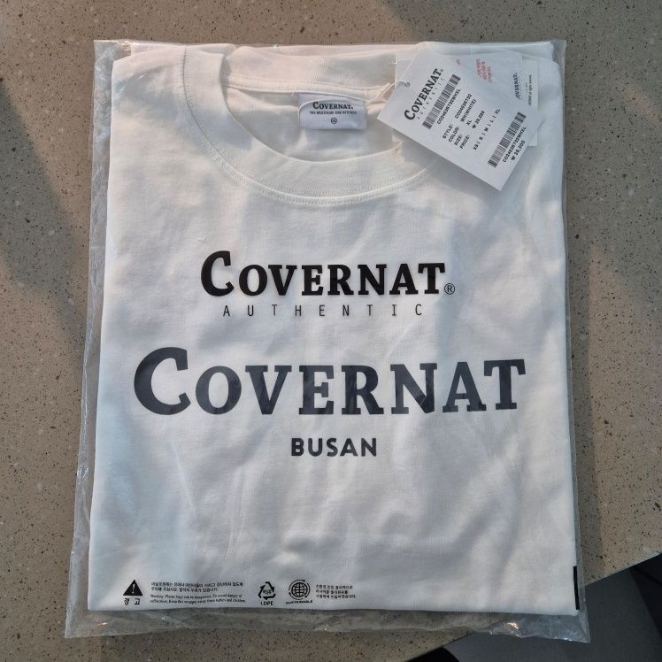 MUSINSA | COVERNAT Busan T-shirt Navy