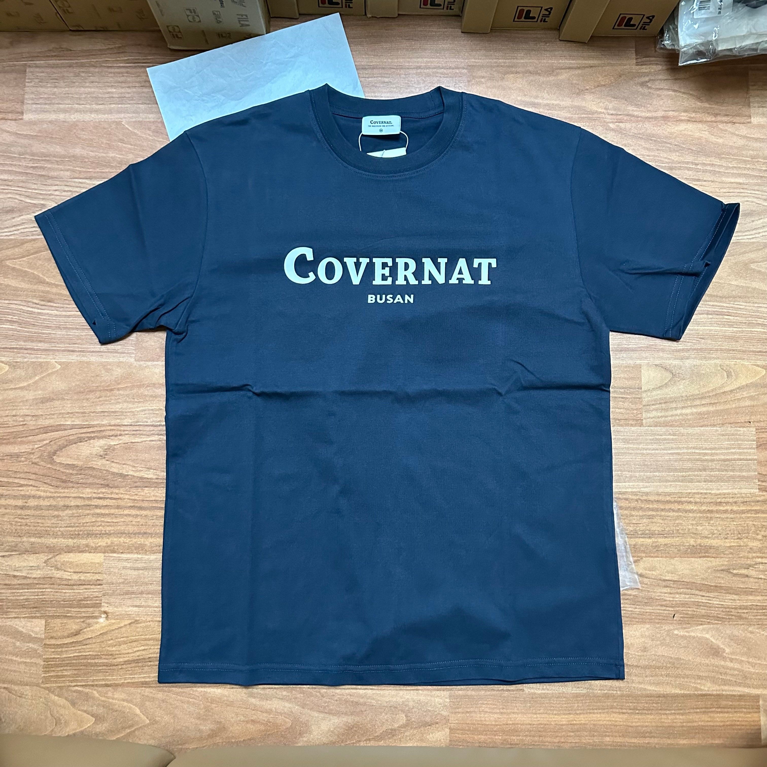 MUSINSA公式 | COVERNAT Busan T-shirt black