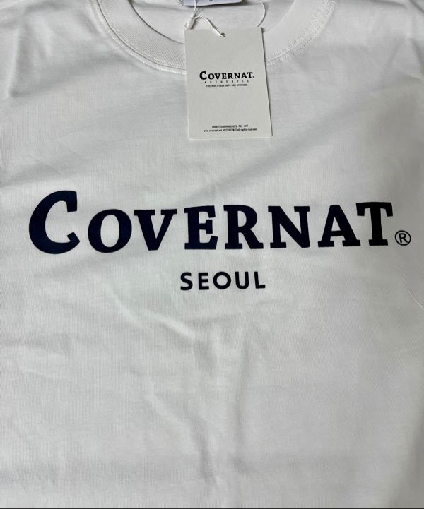 Tシャツ・カットソー COVERNAT Souvenir Seoul T-shirt Navy MUSINSA | COVERNAT Seoul T-shirt Navy