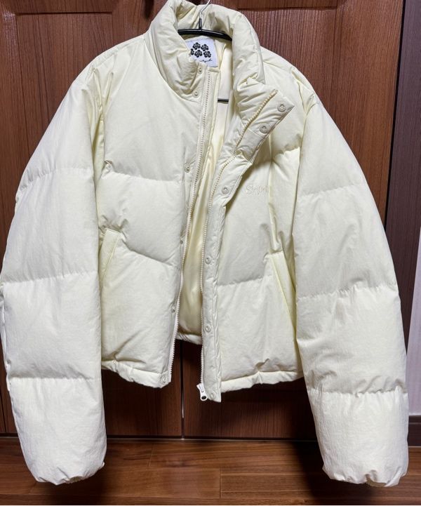 MUSINSA | SINOON Puffer Jacket (Ivory)