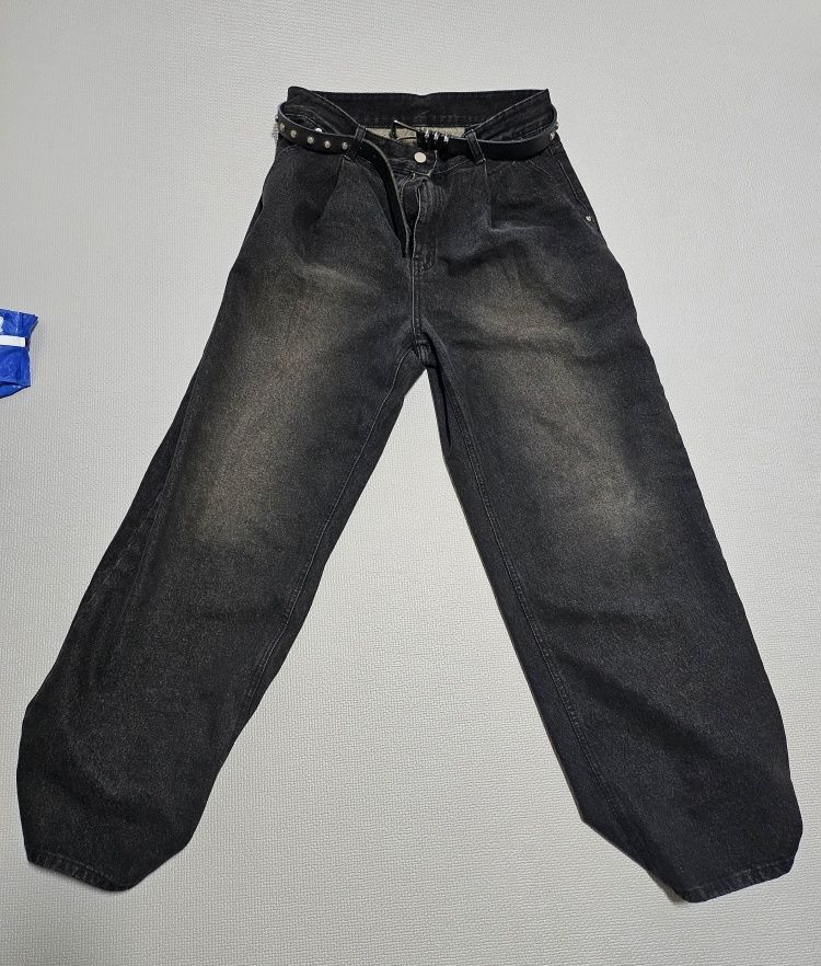 【WOOHWA】TUCK WIDE DENIM PT Designer fashion, Seoul-fully created | W Concept
