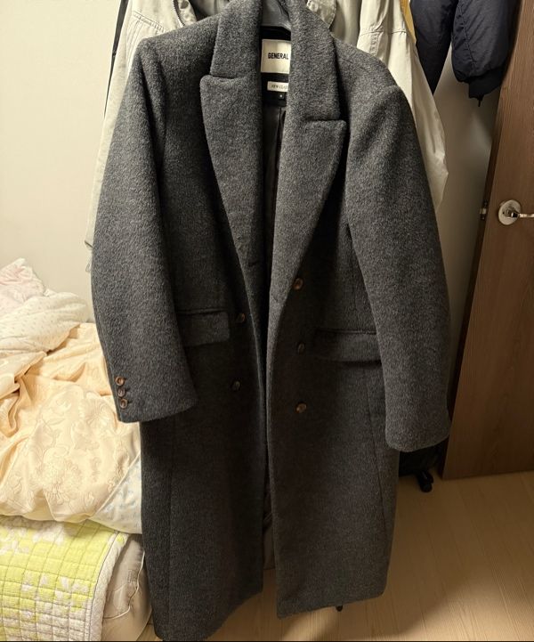 MUSINSA | GENERAL IDEA New Classic Wool Blend Long Coat