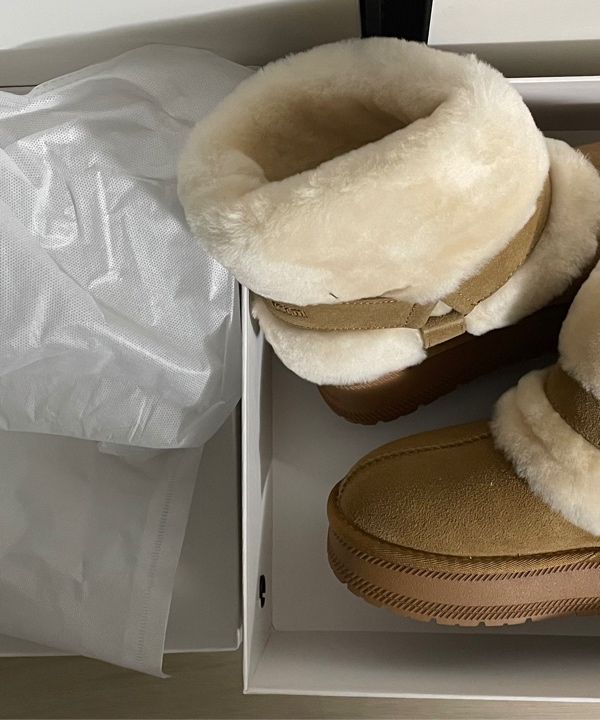 ★MATIN KIM★ BUCKLE FUR BOOTS MUSINSA | MATIN KIM BUCKLE FUR BOOTS IN BEIGE