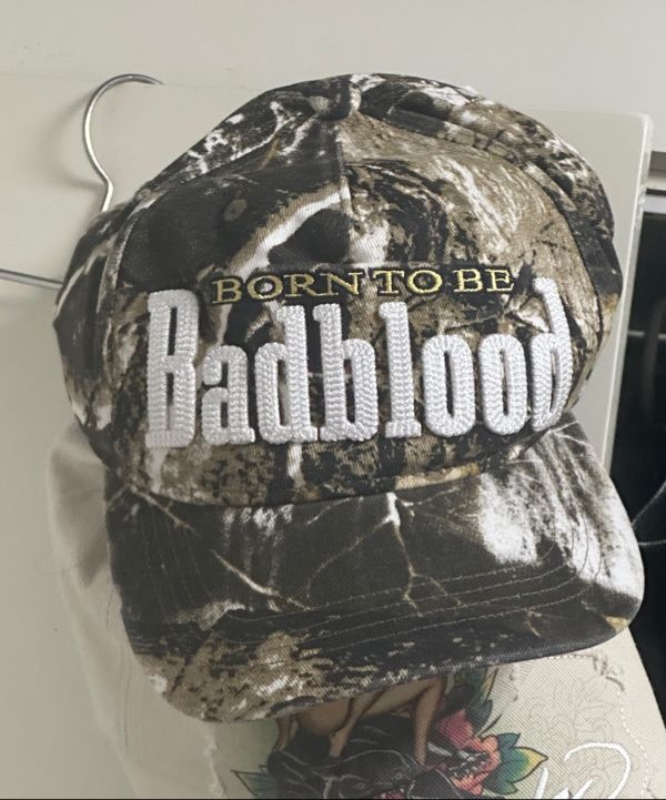 MUSINSA | BADBLOOD BORN TO BE BALL CAP - CHECK BLACK