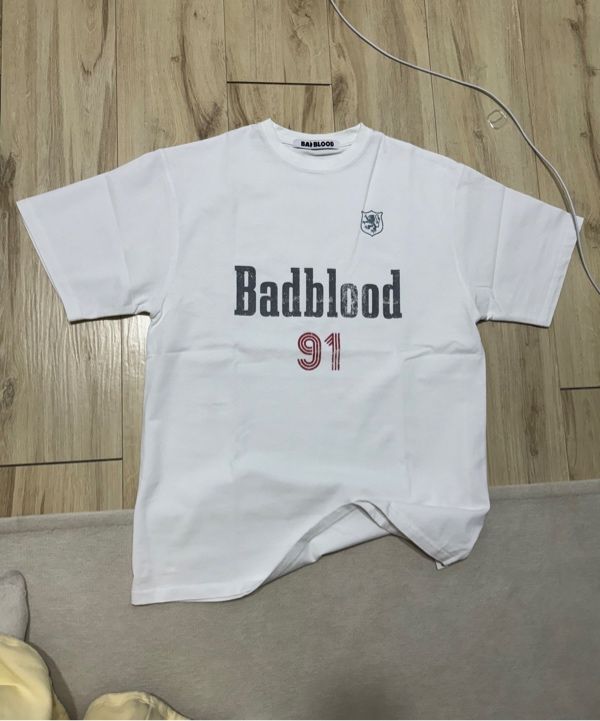 MUSINSA | BADBLOOD Sun Faded 2 1/2 T-Shirt - Black
