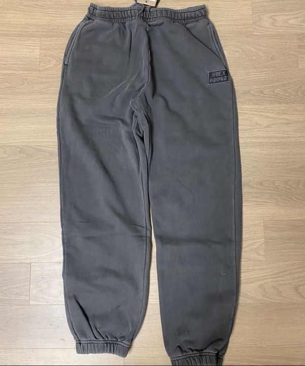 MUSINSA | HDEX Gothic Label Pigment Jogger Sweatpants
