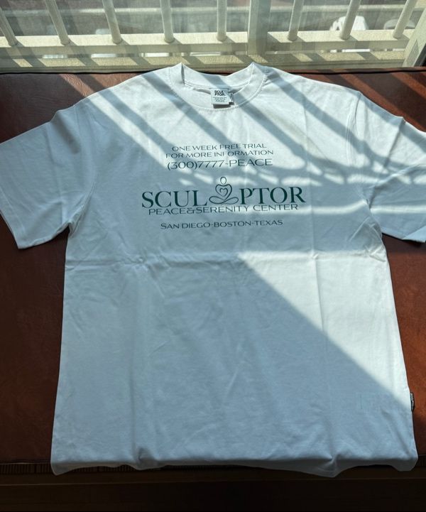 MUSINSA公式 | SCULPTOR Peace Center Tee White
