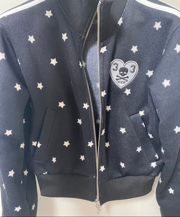 MUSINSA公式 | SETUPEXE STAR SPORTY ZIP-UP / BLACK